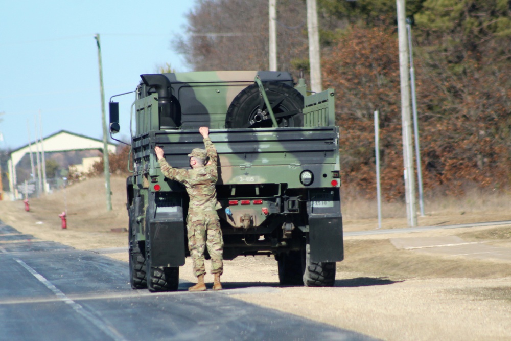 March 2021 training operations at Fort McCoy