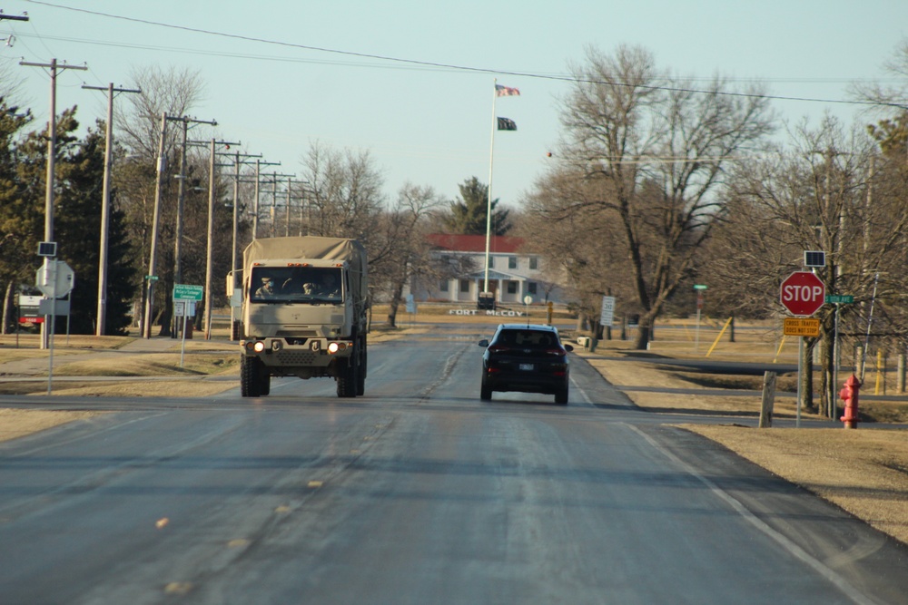 March 2021 training operations at Fort McCoy