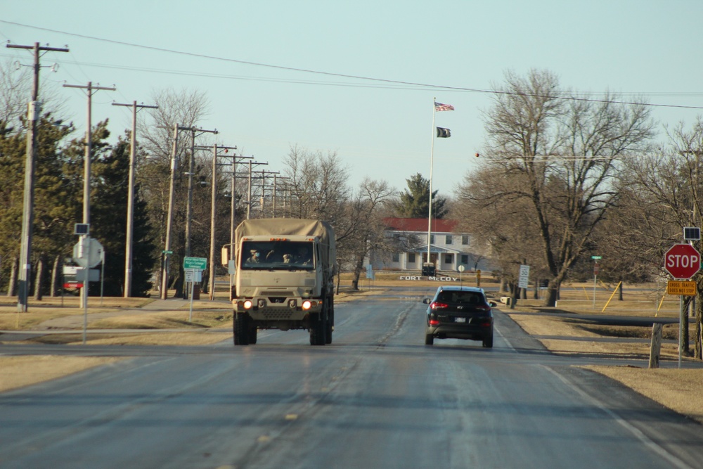 March 2021 training operations at Fort McCoy