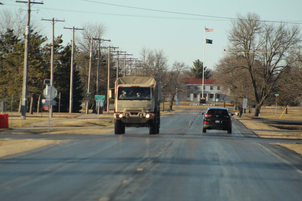 March 2021 training operations at Fort McCoy