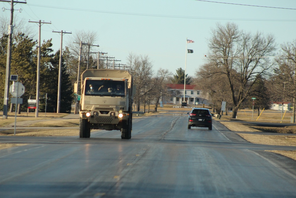 March 2021 training operations at Fort McCoy