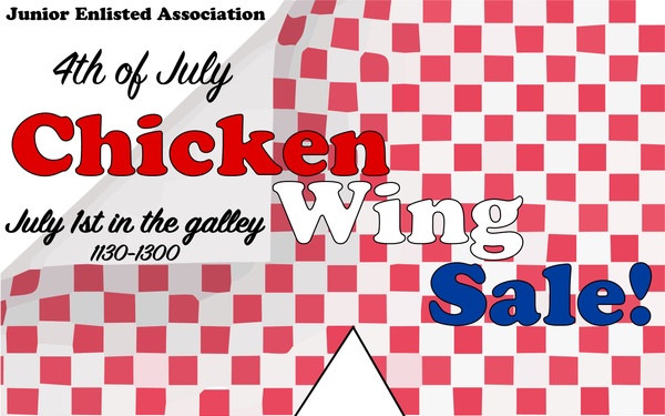 4th of July Chicken Wing Sale