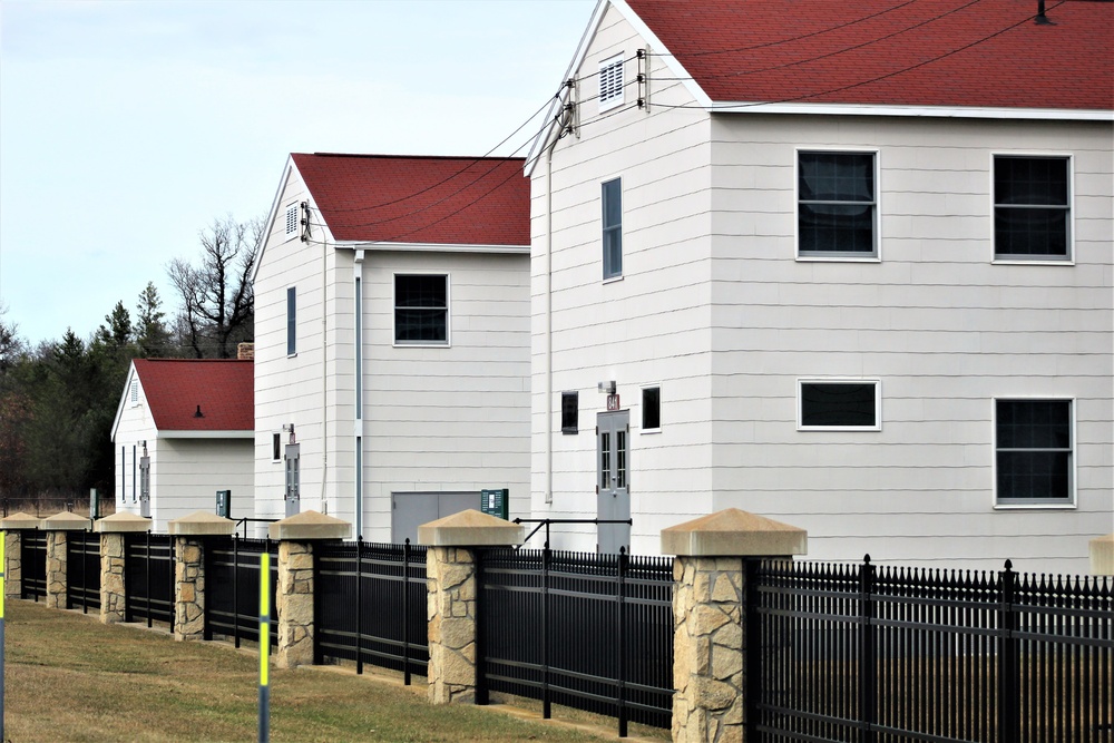 March 2021 views at Fort McCoy's historic Commemorative Area