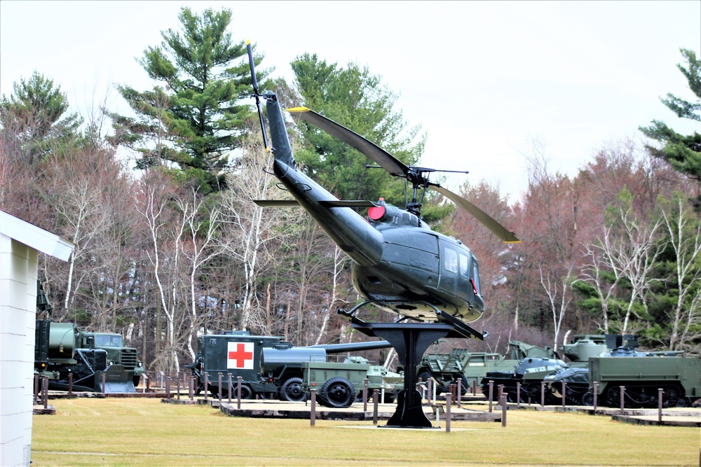 March 2021 views at Fort McCoy's historic Commemorative Area