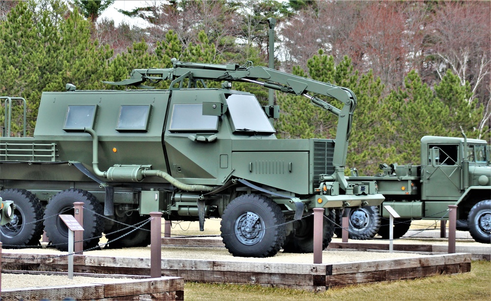 March 2021 views at Fort McCoy's historic Commemorative Area