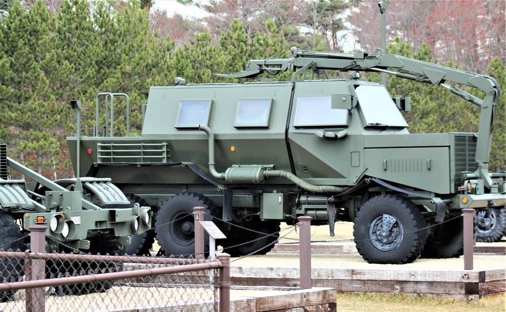 March 2021 views at Fort McCoy's historic Commemorative Area