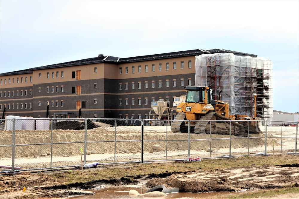 Second barracks construction project under way at Fort McCoy