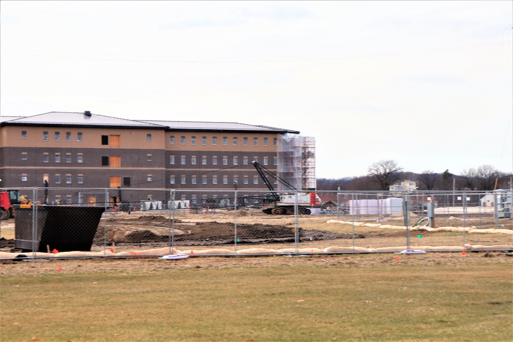 Second barracks construction project under way at Fort McCoy