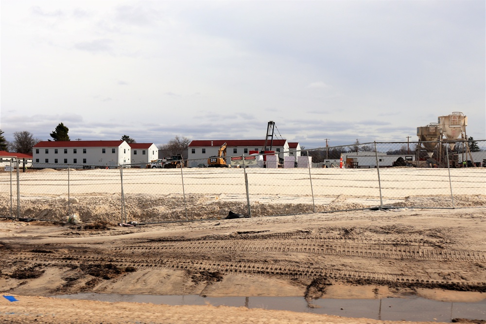 Second barracks construction project under way at Fort McCoy