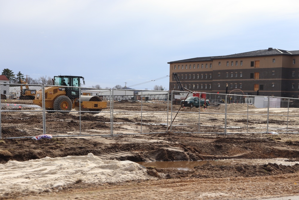 Construction of new, modern barracks building continues at Fort McCoy