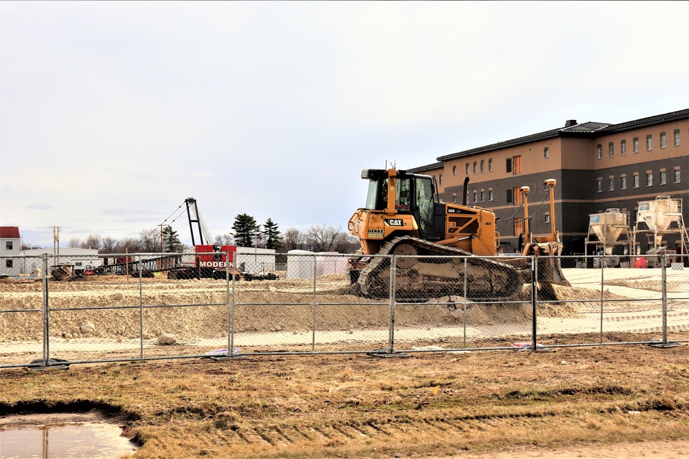 Construction of new, modern barracks building continues at Fort McCoy