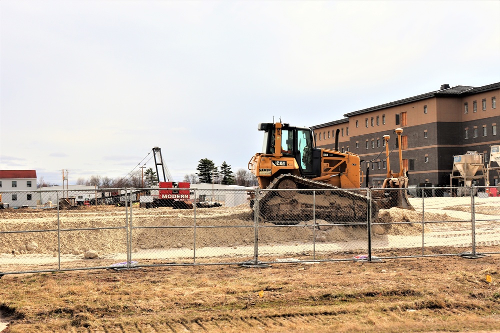 Construction of new, modern barracks building continues at Fort McCoy