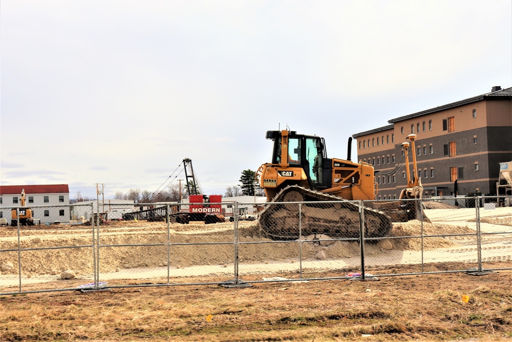 Construction of new, modern barracks building continues at Fort McCoy