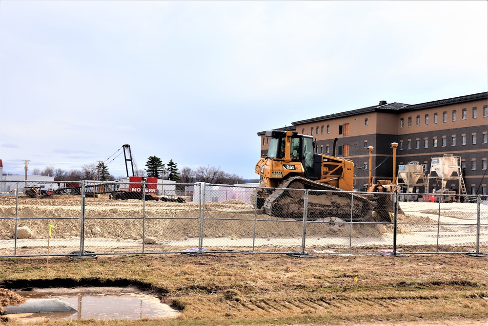 Construction of new, modern barracks building continues at Fort McCoy