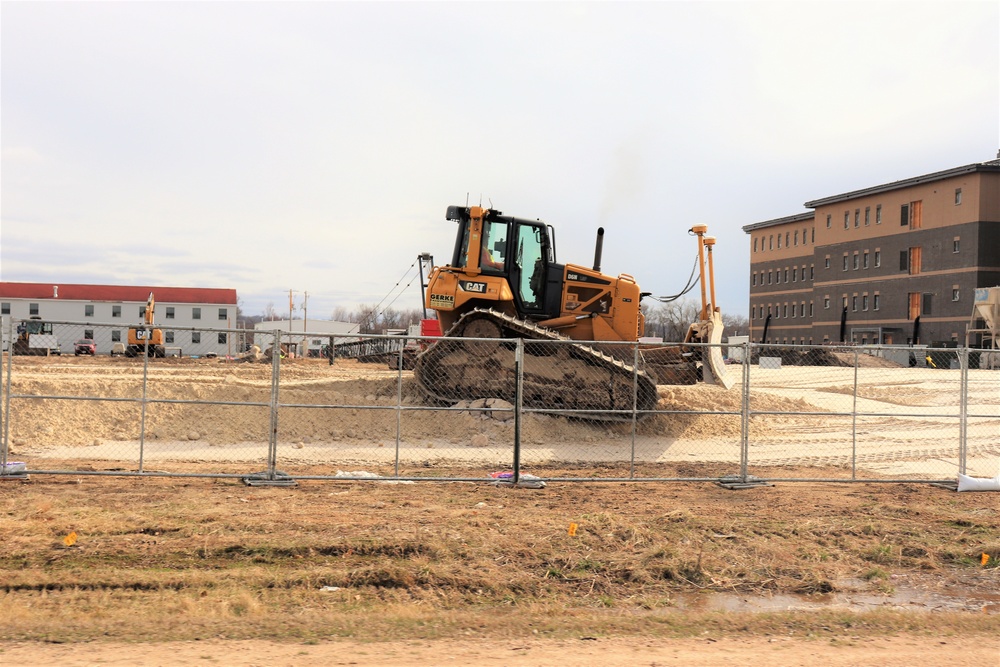 Construction of new, modern barracks building continues at Fort McCoy