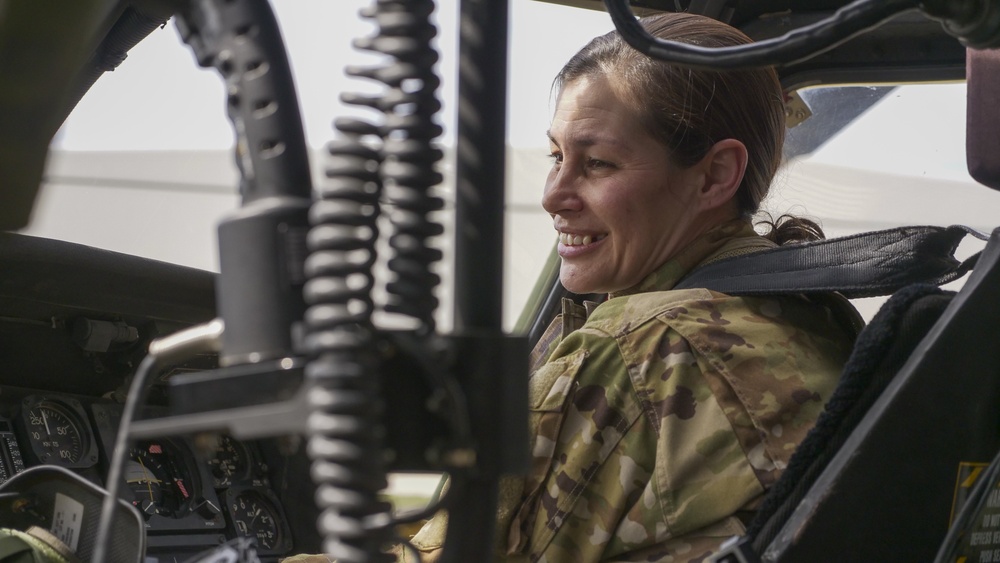 Indiana National Guard mother, wife, pilot shares her dance