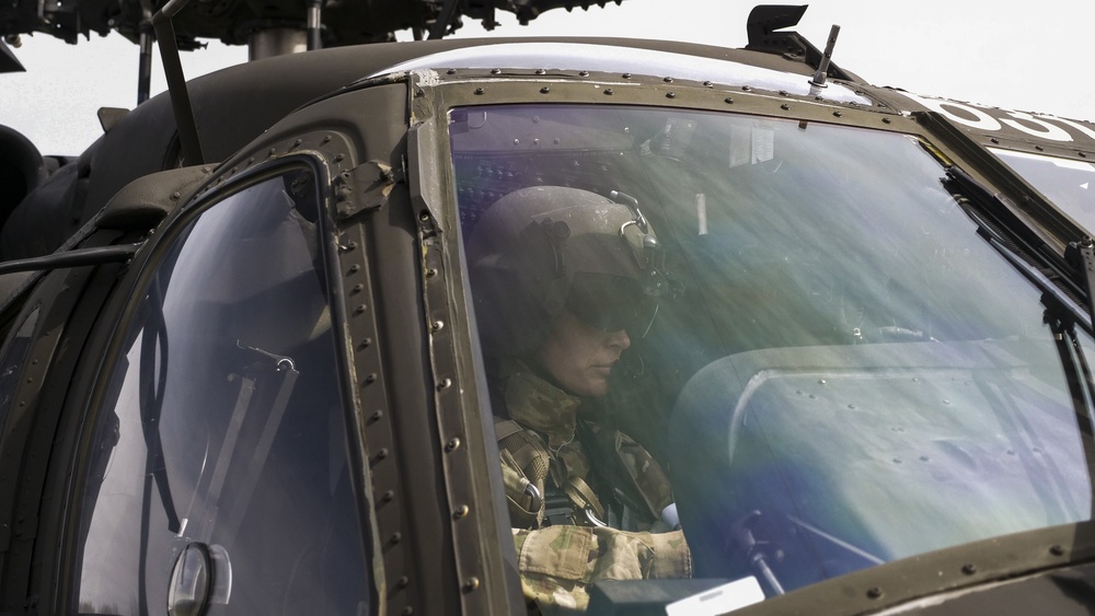 Indiana National Guard mother, wife, pilot shares her dance