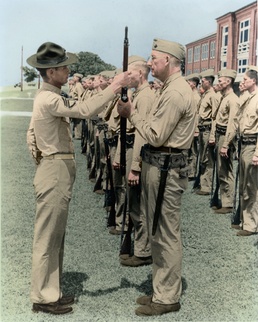 Oldest Recruit in the History of Parris Island