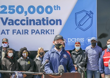 Dallas CVC Reaches Over 250K Total COVID-19 Vaccinations