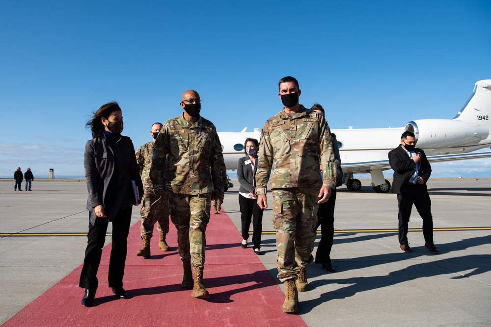 CSAF Visits Mountain Home AFB