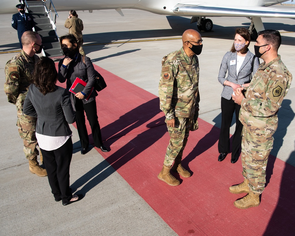 CSAF Visits Mountain Home AFB