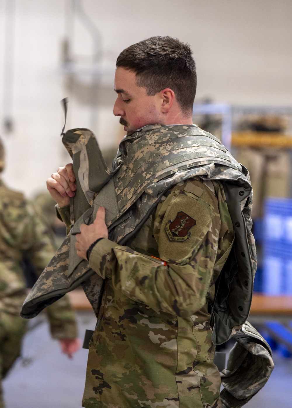 124th Logistics Readiness Squadron Runs Deployment Line for Presidential Inauguration