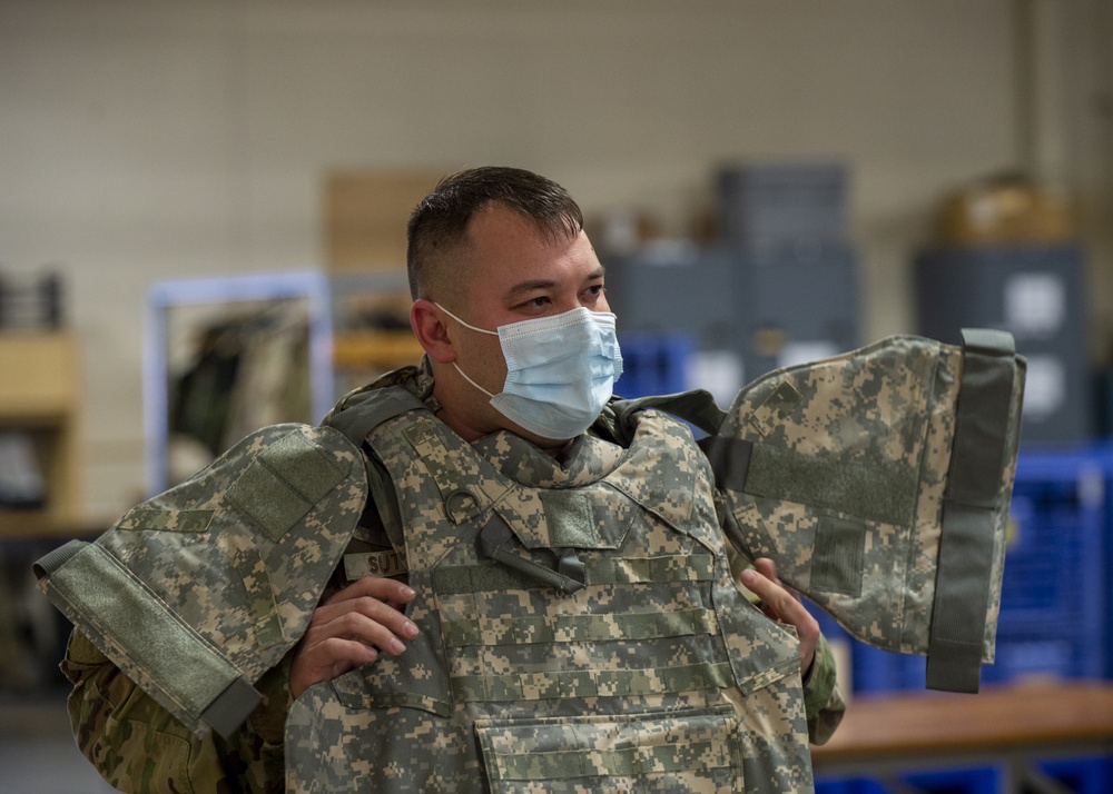 124th Logistics Readiness Squadron Runs Deployment Line for Presidential Inauguration