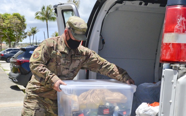 Andersen AFB community provides essentials to Guam’s Alee Shelter