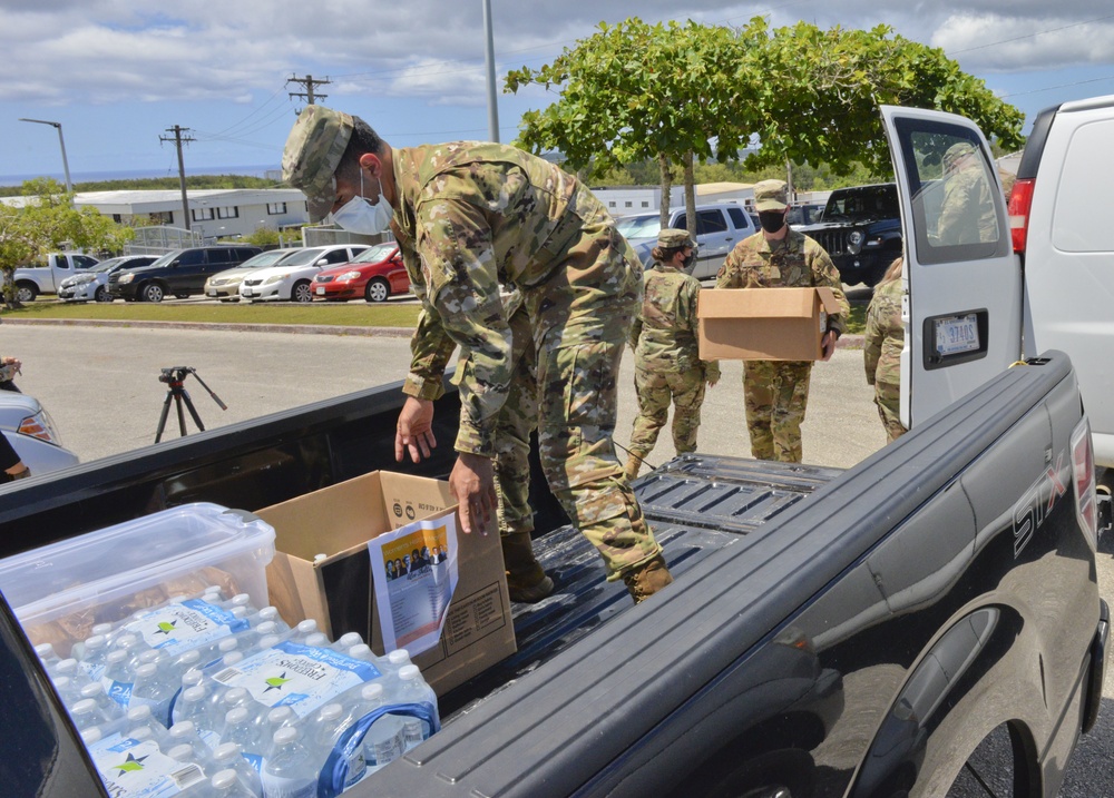 Andersen AFB community provides essentials to Guam’s Alee Shelter