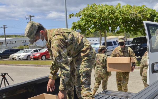 Andersen AFB community provides essentials to Guam’s Alee Shelter