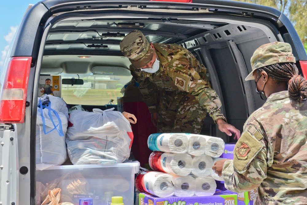 Andersen AFB community provides essentials to Guam’s Alee Shelter