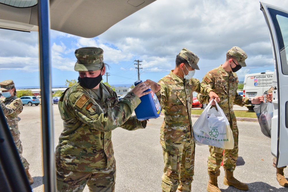 Andersen AFB community provides essentials to Guam’s Alee Shelter