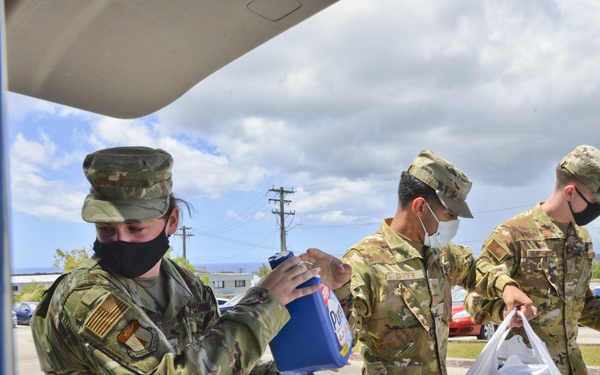 Andersen AFB community provides essentials to Guam’s Alee Shelter