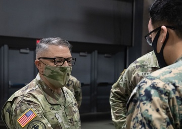 Joint Task Force Civil Support Commanding General tours Community Vaccination Center in Philadelphia