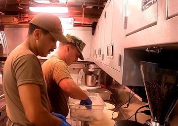 Cooks can't get sea sick