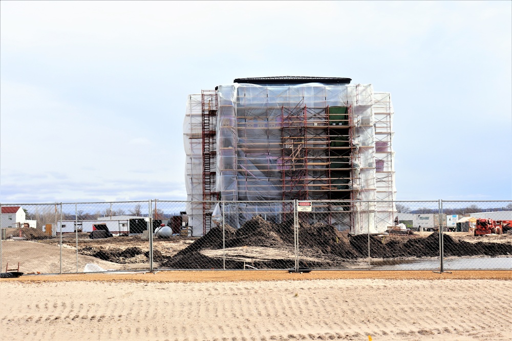 Construction of new, modern barracks building continues at Fort McCoy