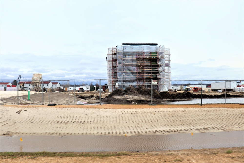 Construction of new, modern barracks building continues at Fort McCoy