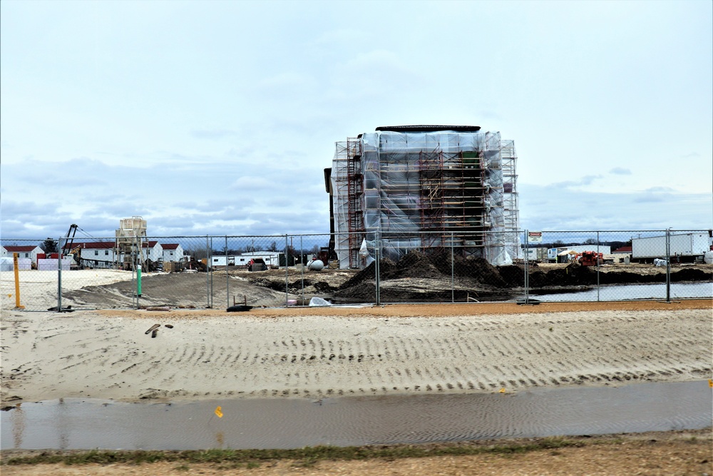 Construction of new, modern barracks building continues at Fort McCoy