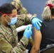 U.S. Air Force Airmen aid in Covid-19 Vaccine Opearations at New Jersey Institute of Technology CVC