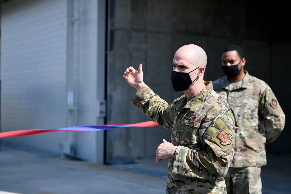 31 MUNS cuts ribbon on new munitions storage area