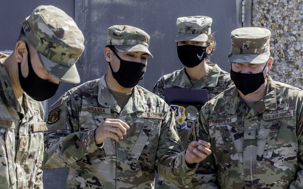 Air Combat Command Communications Directorate visits 85th EIS