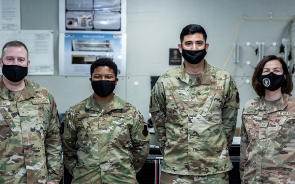 Air Combat Command Communication Directorate visits 85th EIS