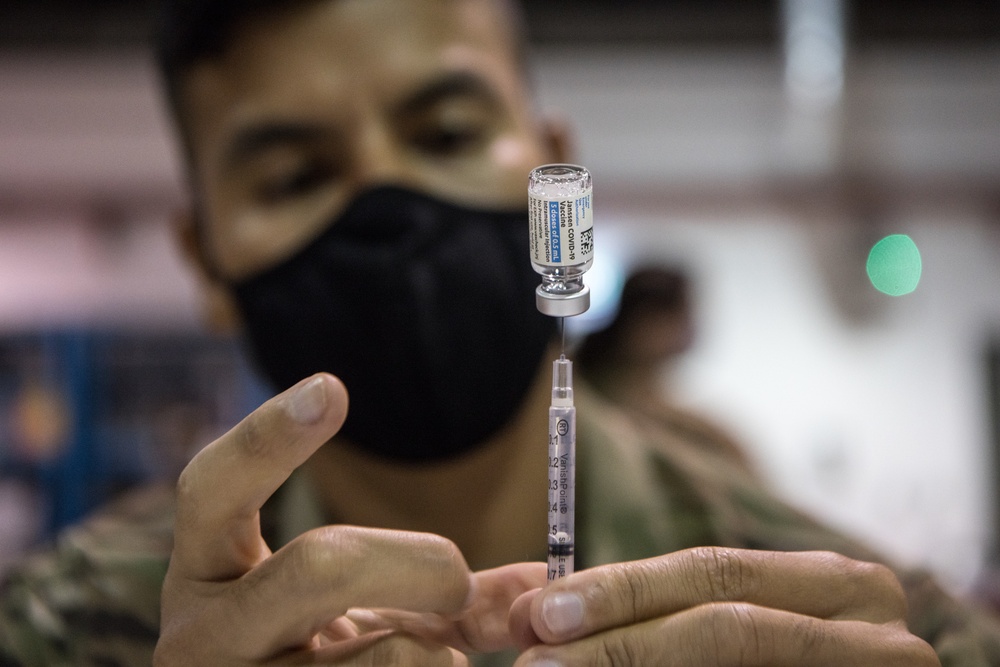 Operation Moonshot: AUAB distributes the COVID-19 Vaccine