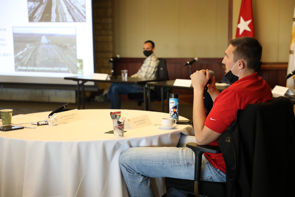 Lt. Gen. Scott Spellmon, 55th Chief of Engineers Commanding General, U.S. Army Corps of Engineers, joined the Mississippi River Commission for a tour of Levee 536 in Rock Port, Missouri.