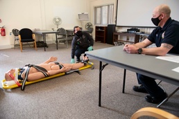 501 CSW firefighters become certified EMT responders