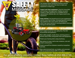 April Safety Message