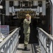 USNS Mercy's (T-AH 19) Medical Treatment Facility's Executive Officer Departs Ship