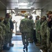 USNS Mercy's (T-AH 19) Medical Treatment Facility's Executive Officer Departs Ship