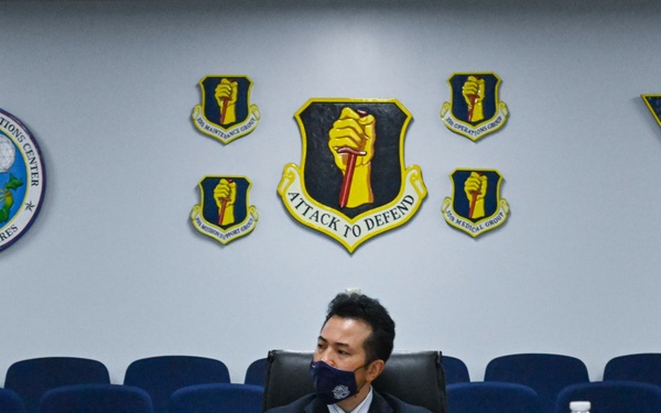 Japan State Minister of Foreign Affairs visits Misawa