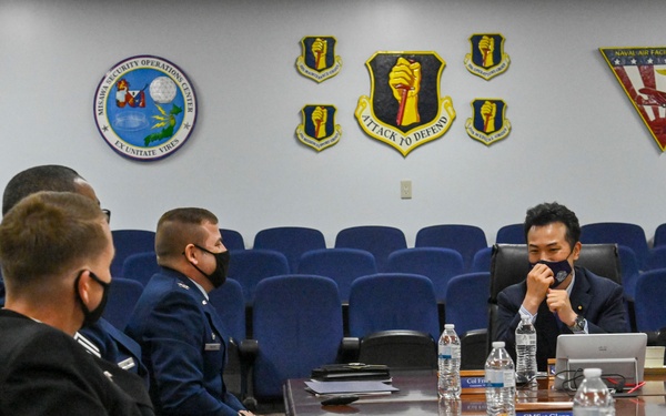 Japan State Minister of Foreign Affairs visits Misawa